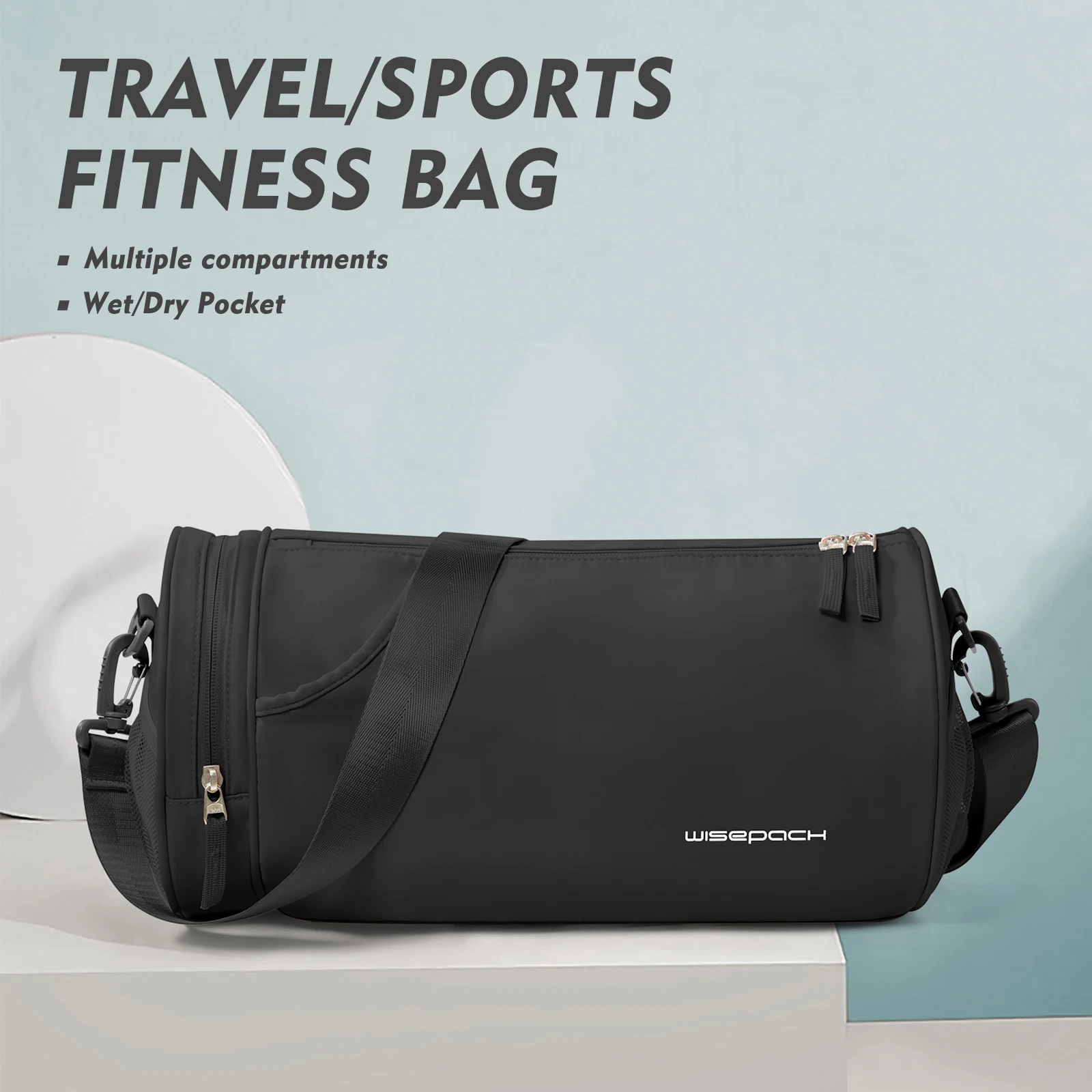 

Waterproof Gym Bags Taekwondo Swimming Fitness Bag Large Capacity Portable Travel Bag Yoga bag，Mens Bags，Sports Bag，Gym Backpack