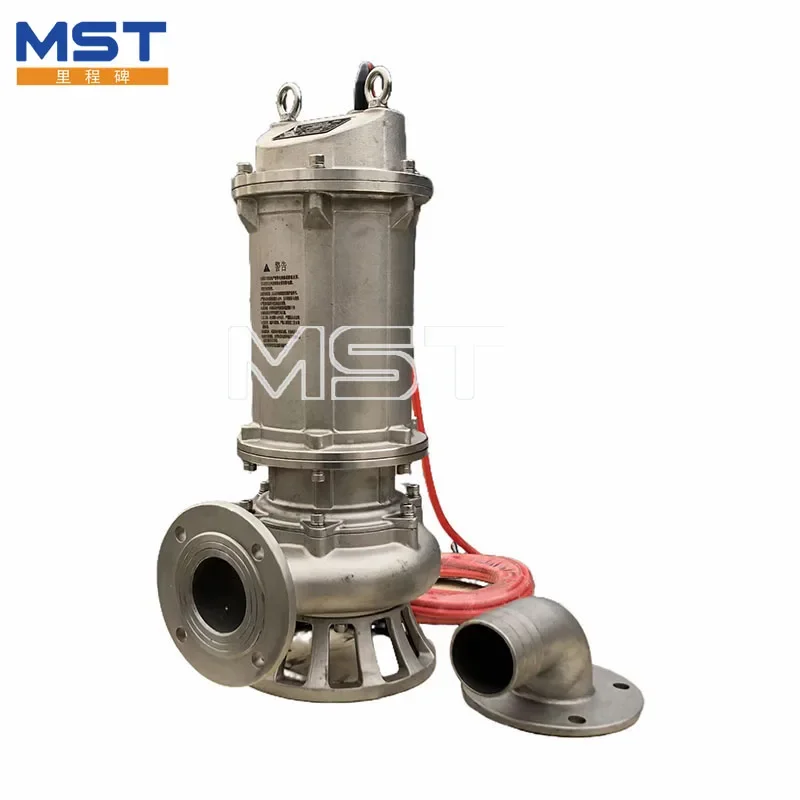 Non-Jamming Diving Pollution Discharge Energy Saving Submersible Dirty Water Pump