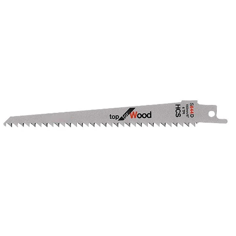 

1pcs 150mm 6 HCS Reciprocating S Abre Saw Blades For Wood Pruning Extra Ground Teeth Garden Saw