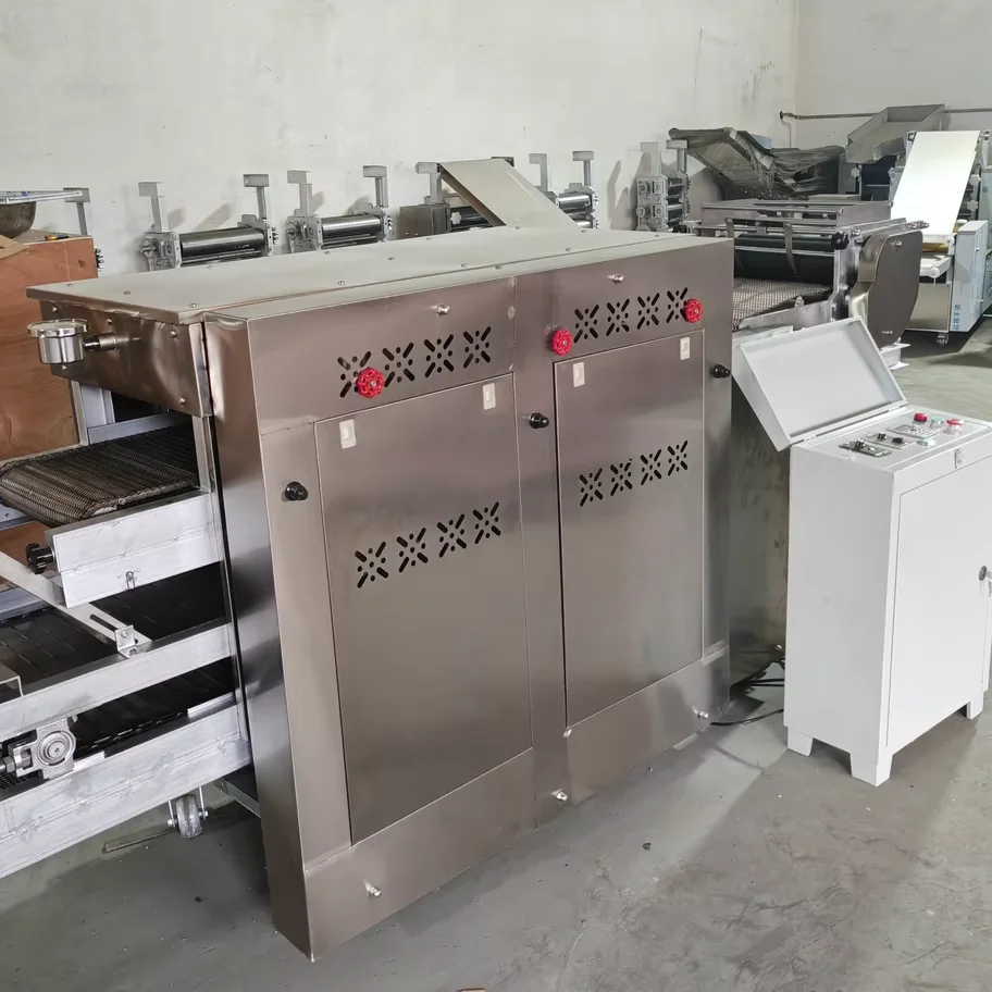 Full Automatic 30cm Turque Corn Tortilla De Presse Roti Chapati Making Machine Pita Bread Production Line