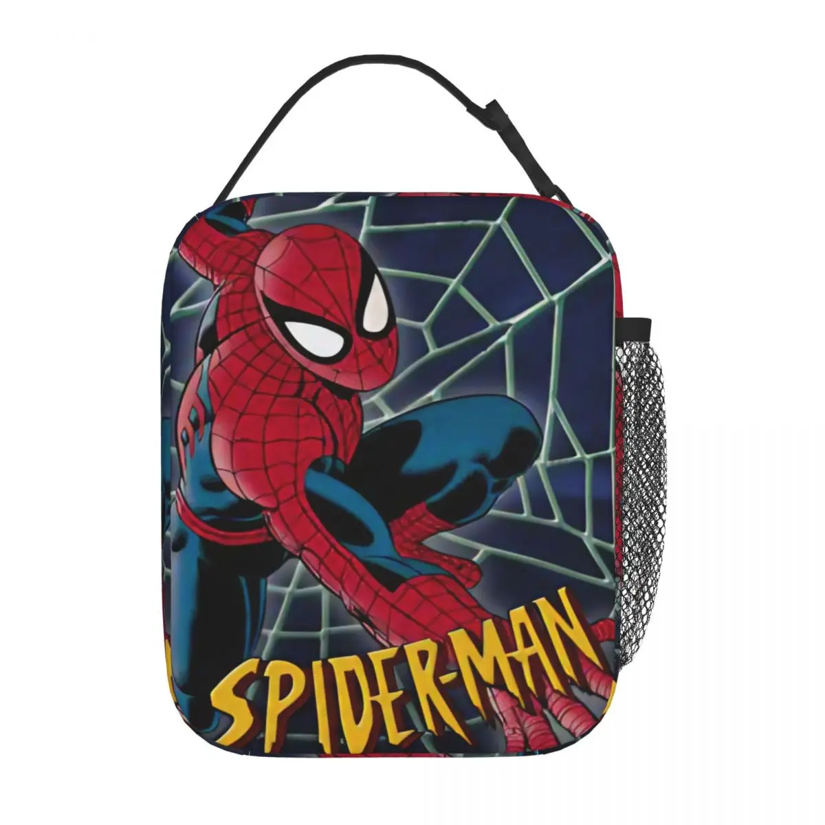 

Spider-Man Comics Insulated Lunch Bag Food Container Bags Portable Thermal Cooler Lunch Boxes For Travel