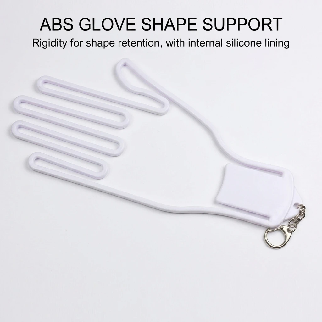 1Pcs ABS Golf Glove Support Rack Form Retaining Insert Storage Display Accessory for Golfers and Retail Shop Merchandising