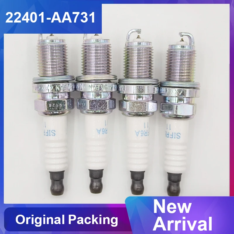 

20 шт. 22401-AA731 SIFR6A11 Иридиевые свечи зажигания для Subaru Legacy Outback 2010 2011 2012 2.5L SIFR6A-11 22401 AA731