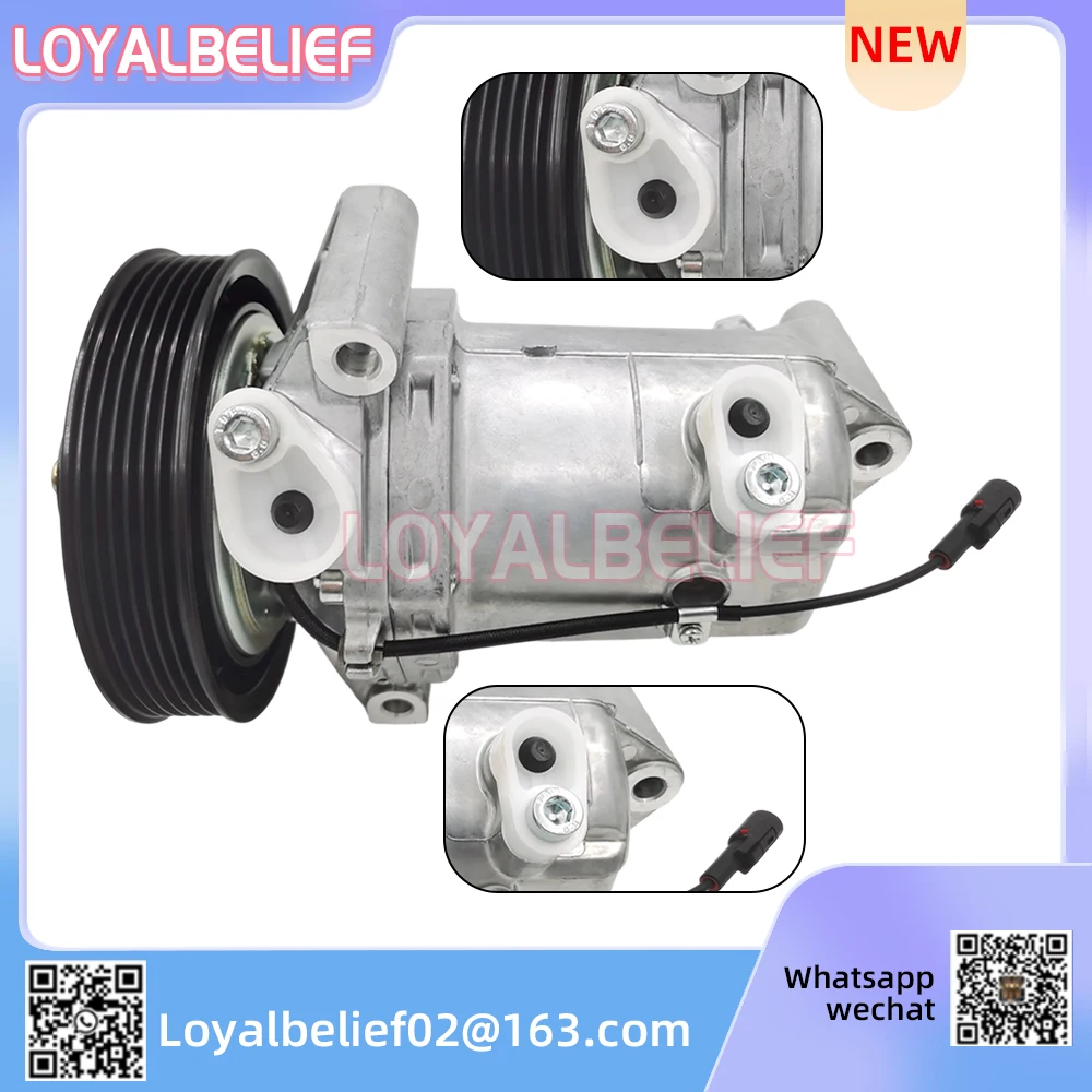 

Компрессор переменного тока для Chevrolet S-10 2.8L Diesel 2015-2017 52061675 52140259 52069459 597910629 52063999 52021260