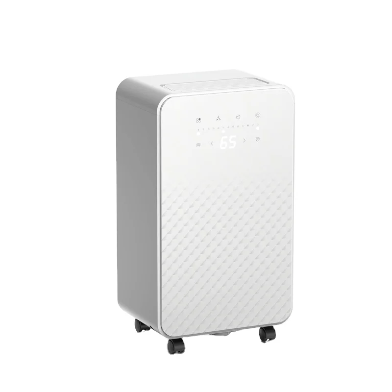 1日16L除湿能力、24時間タイマー付き家庭用ポータブル除湿機