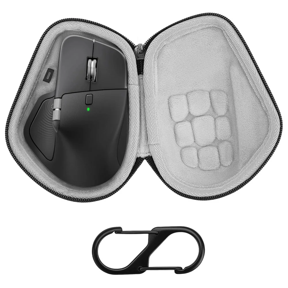 Hard Shell Mouse Case, Compatible with Logitech MX Master 4 / MX Master 3S / MX Master 3, EVA Travel Carrying Bag