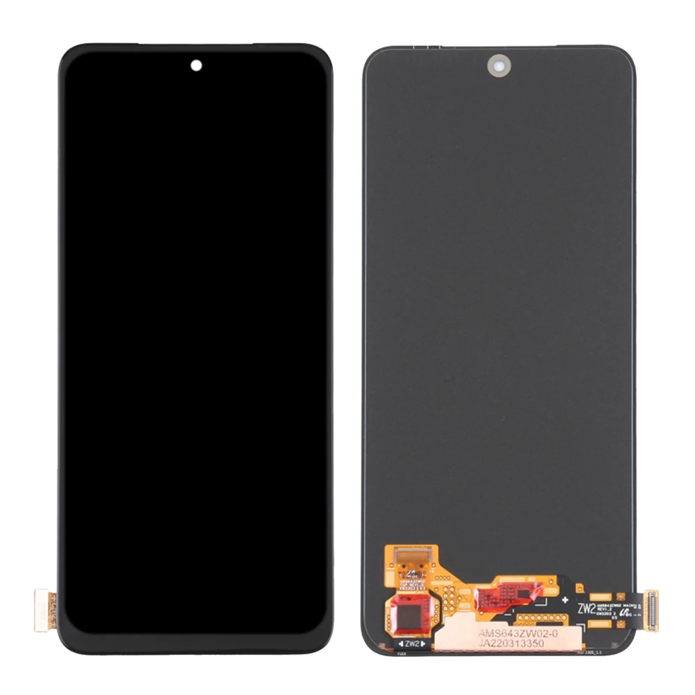 Original AMOLED For Xiaomi Redmi Note 12S 2303CRA44A LCD Display Touch Screen Replacement Digitizer Assembly