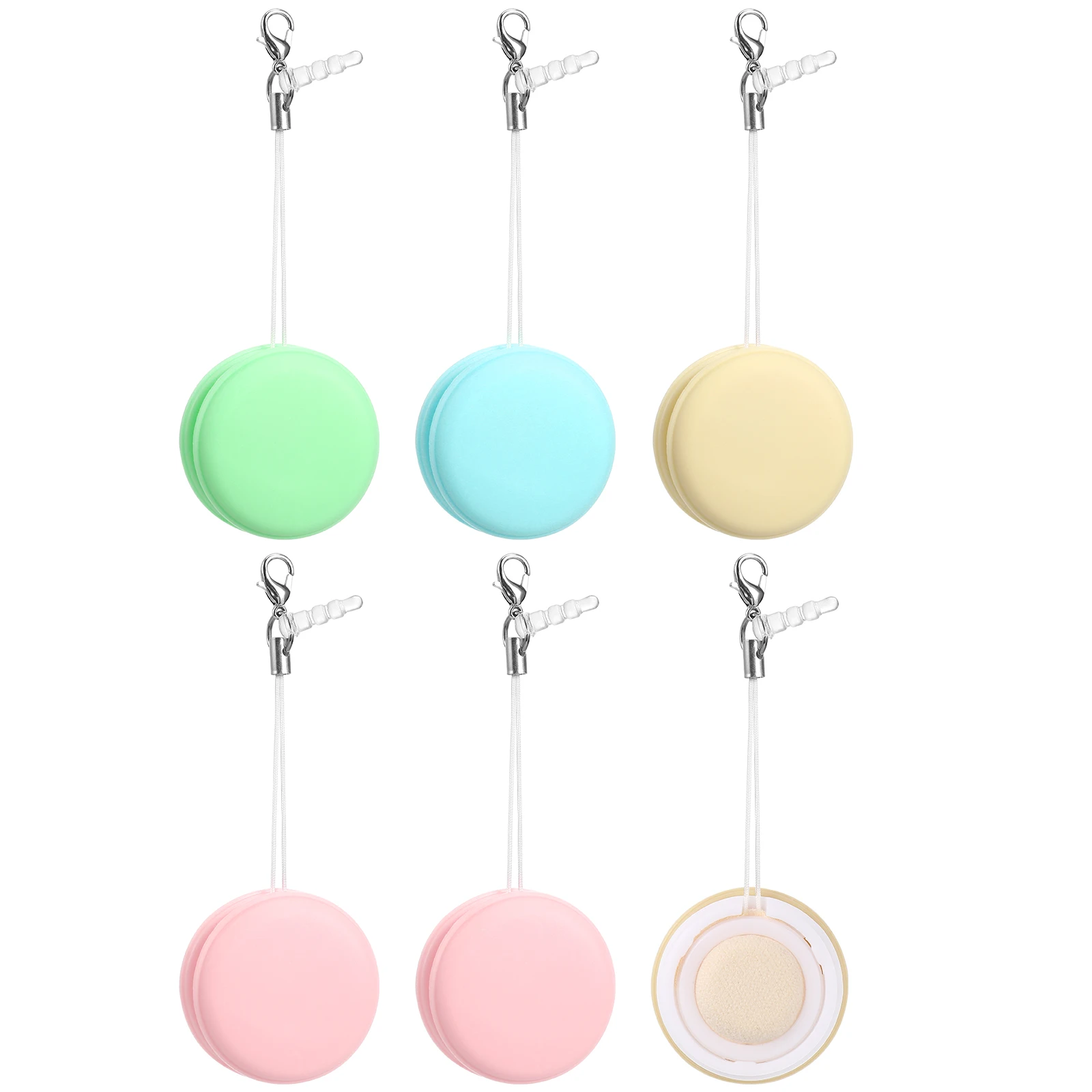 

6pcs Macaron Phone Screen Cleaner Camera Lens Wiper Mobile Screen Cleaning Cloths Eyeglasses Cleaning Tools