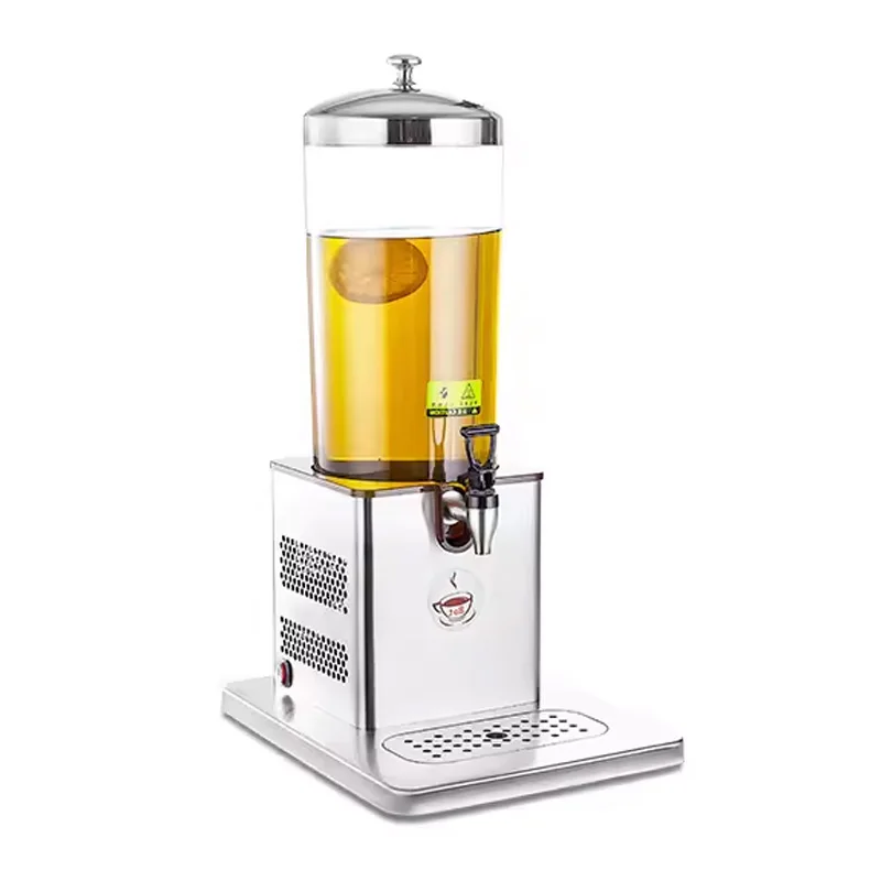 New Juice Dispenser 6L Capacity Self Service Beverage Machine Tea Kettle Soybean Milk Juice Container Kitchen Equipment