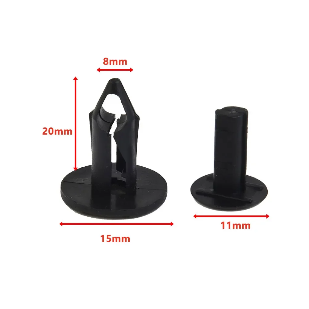 50 X ATV UTV Replacement Plastic Rivets Clips 8 MM 5/16 293150089 for Door Trim, Car , Bumper car accessorie