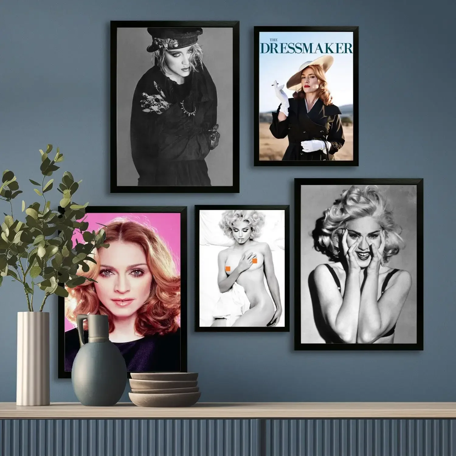 

Madonna Bad Girl Canvas Art Poster and Wall Art, Picture Print, Modern Family Bedroom Decor,Decorative painting