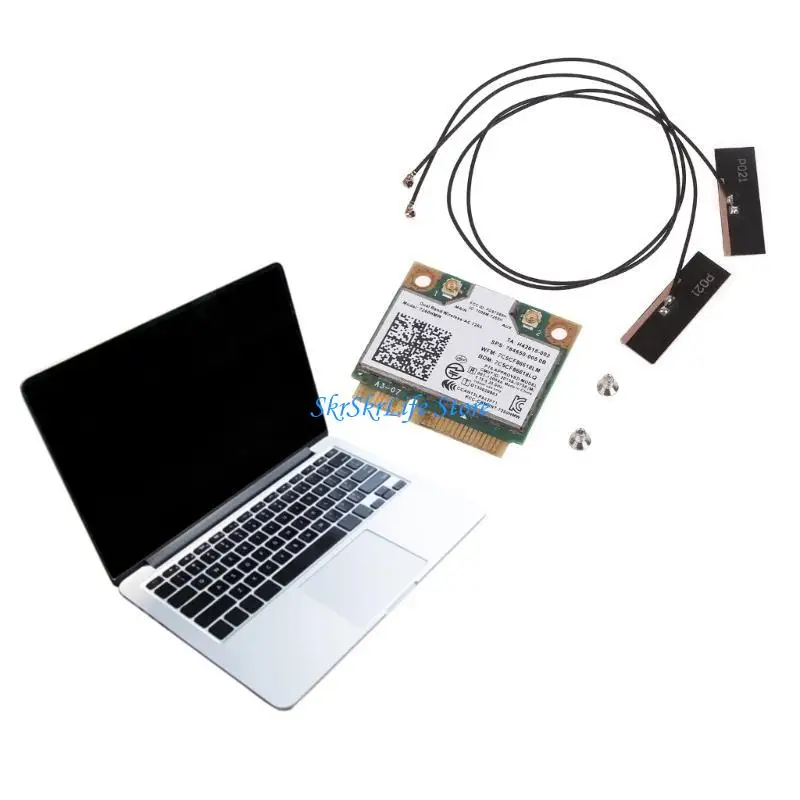 

E65E Dual Band Wireless-N 7260 7260HMW AN Half Mini Pci-e Wifi WLAN Card for Intel