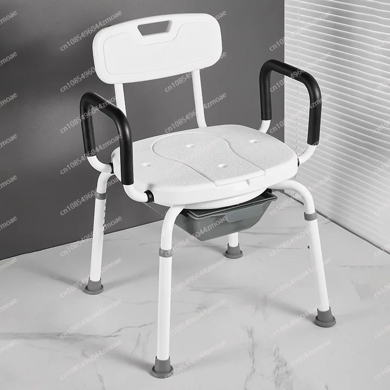 Bathing Chair for The Elderly and Pregnant Women Safe Rotatable Toilet toilet TOilet Chair Bathroom Bath Stool for the elderly