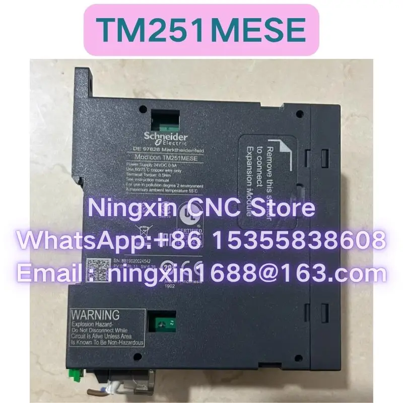 Used TM251MESE PLC host  Functional test OK Fast delivery