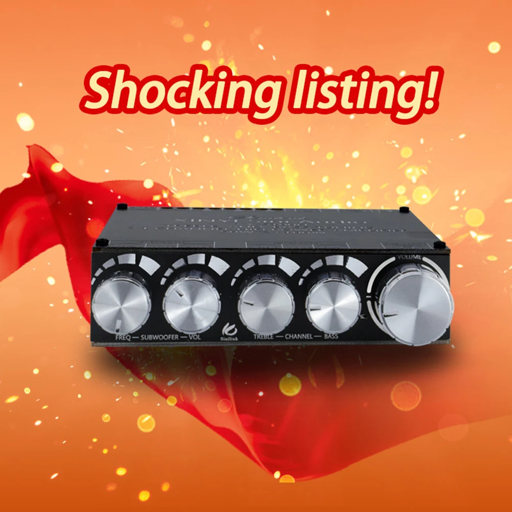 Bluetooth Subwoofer Stereo Amplifier Control Kit 1