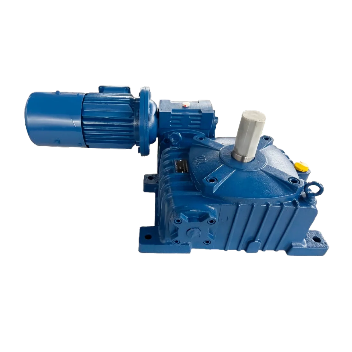 cast iron worm gear reducer ODM supports customizable two-stage reducer with motor