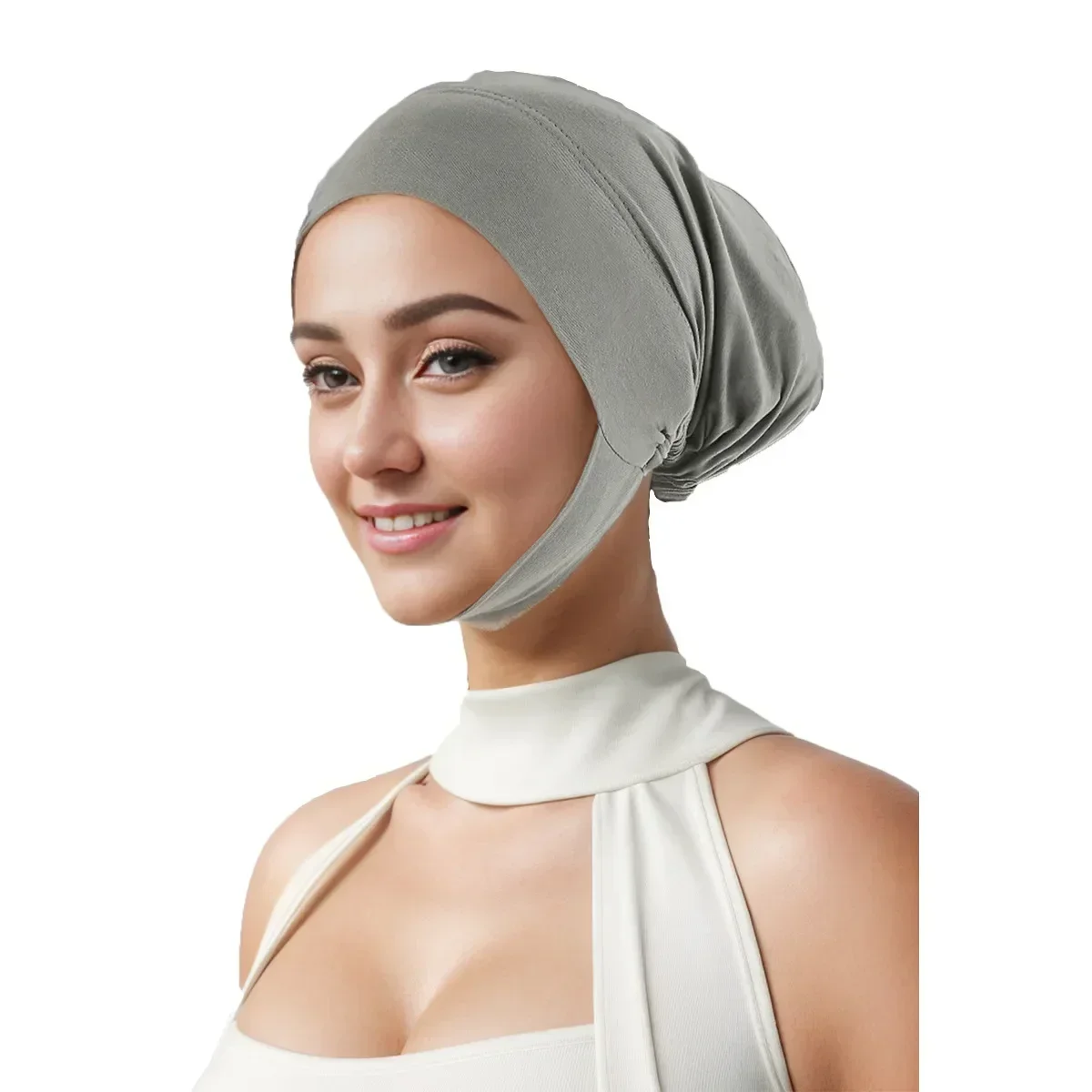 

Muslim Inner Cap Hijab For Women Solid Underscarf Hijab Undercap Scarf Turban Hat Islamic Muslim Hijabs Ready To Wear Headcover