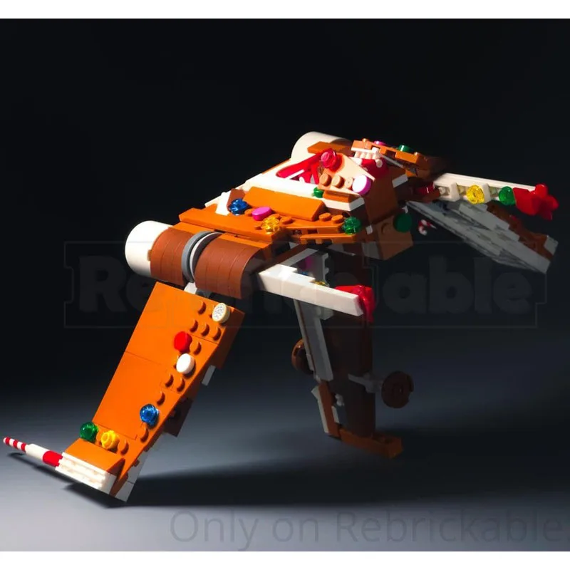 Space MOC-238322 Bouwstenen Peperkoek Space War Series Hot Movie Kerst Creatieve Baksteen Model Onderwijs Speelgoed Accessoires