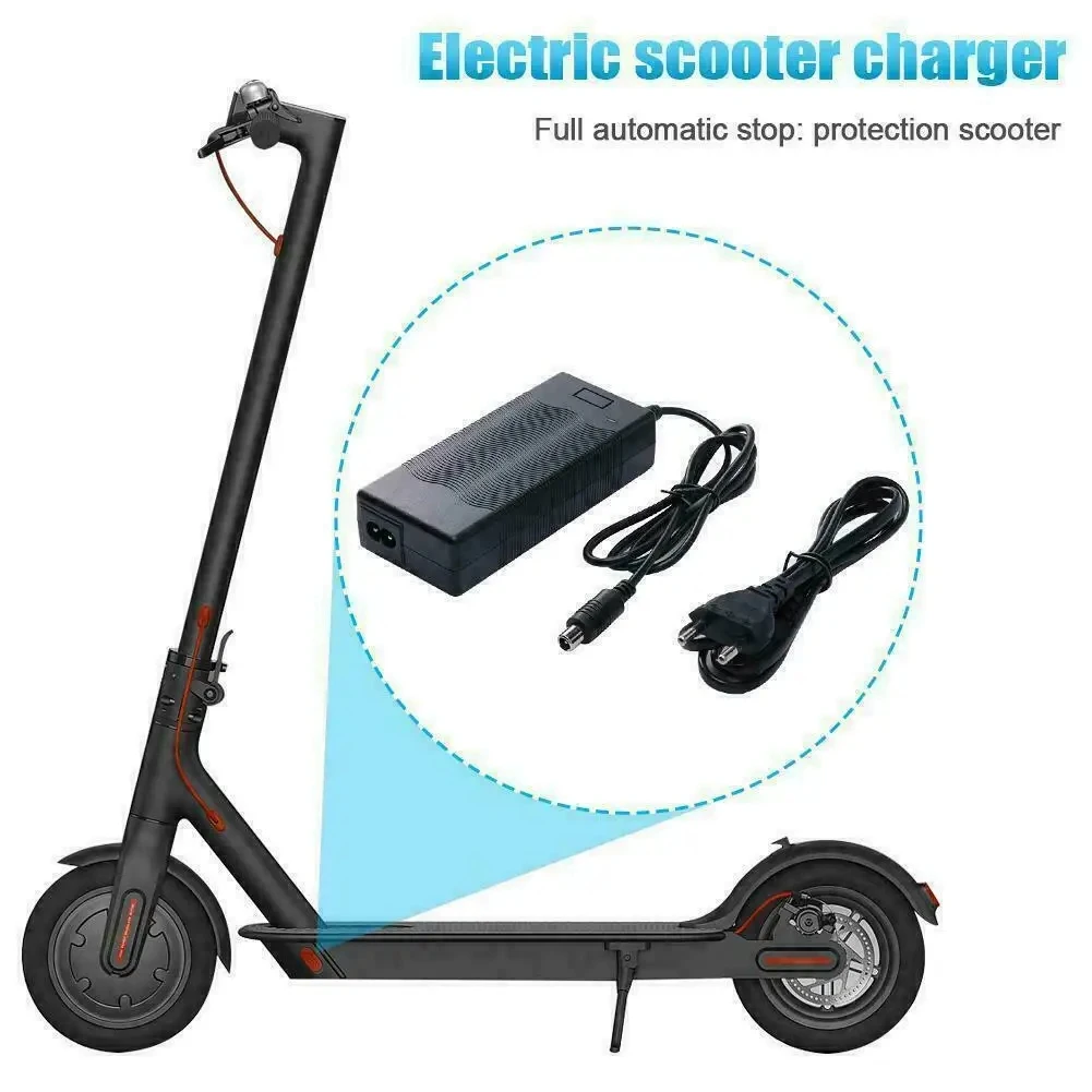 Scooter Charger For Ninebot Es1 Es2 Es4 E22 E25 F40 F20 42V 2A Battery Adapter for Xiaomi M365 1S Pro pro2 Electric Scooter