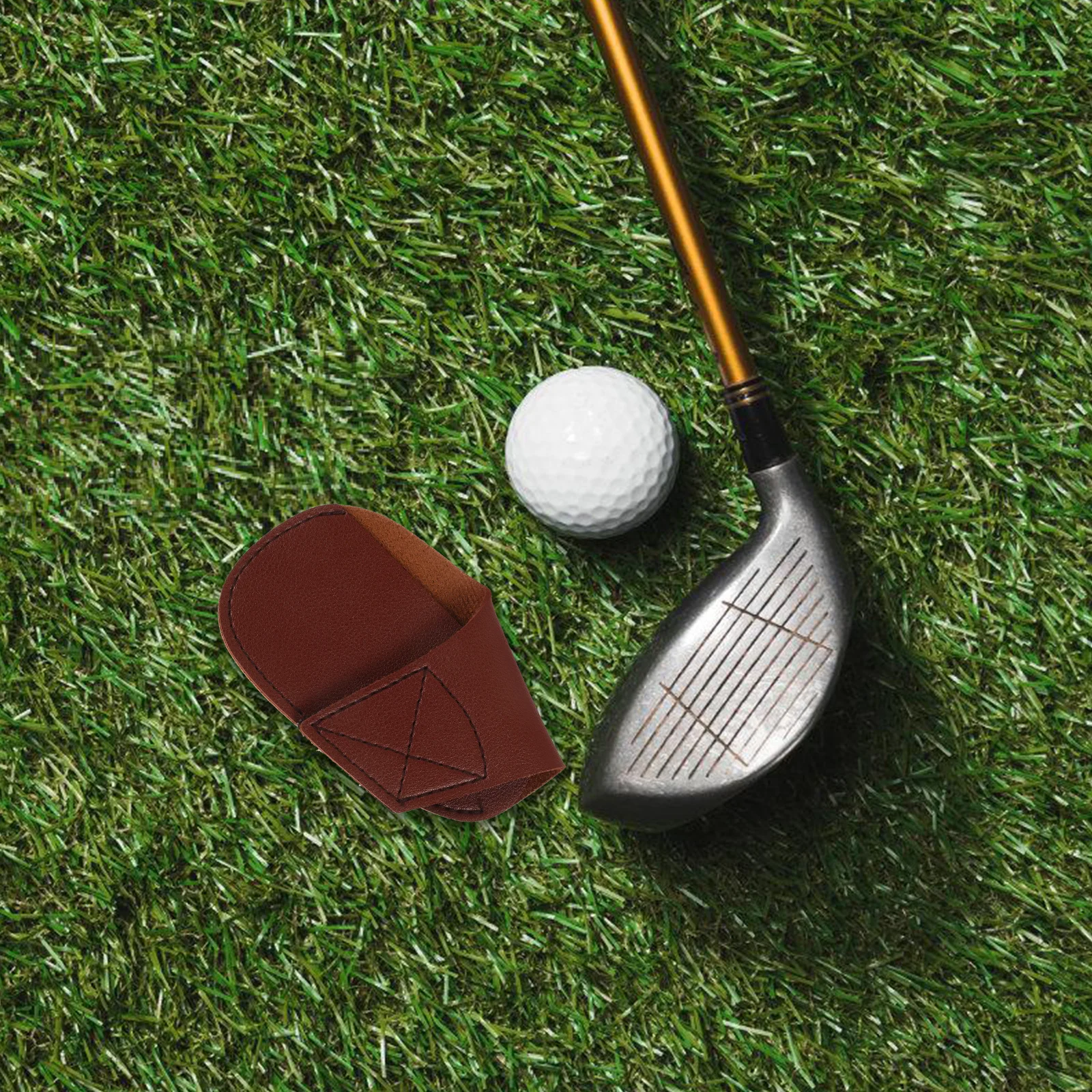 غطاء رأس حديد الجولف من البولي يوريثان لحماية مكاوي السائق، أغطية رأس متينة للنادي، إكسسوارات الجولف للرجال والنساء