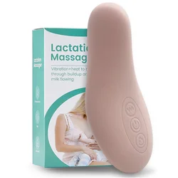 Female Postpartum Lactating Milk Booster Massage Device Breast Heating Through Emulsion Full Package Adhesive Breast Lump Dredge