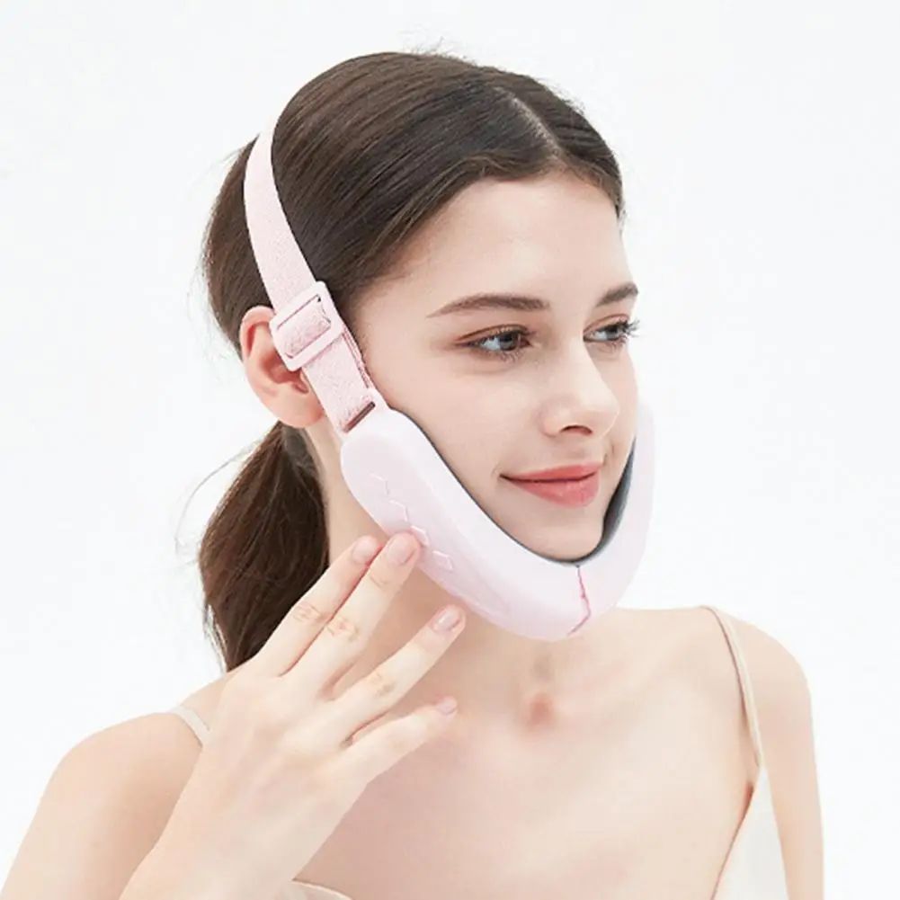 Face Firmness Device Revitalize Facial Contours with Microcurrent Face Massager Enhance Circulation Lift Double Chin Slim for A