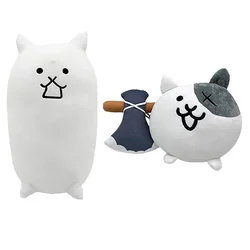 Cartoon Nyanko Grote Oorlog Pluche Pop Anime Animal Battle Cats Gevulde Plushie Speelgoed Voor Kinderen Kerst Verjaardagscadeautjes