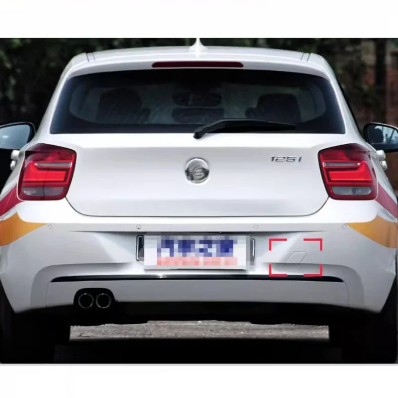 SAARCompatible with 1 Series Tow F20 Rear Bumper Towing Hook Cover Plate 12-14 Old Model 51127293548