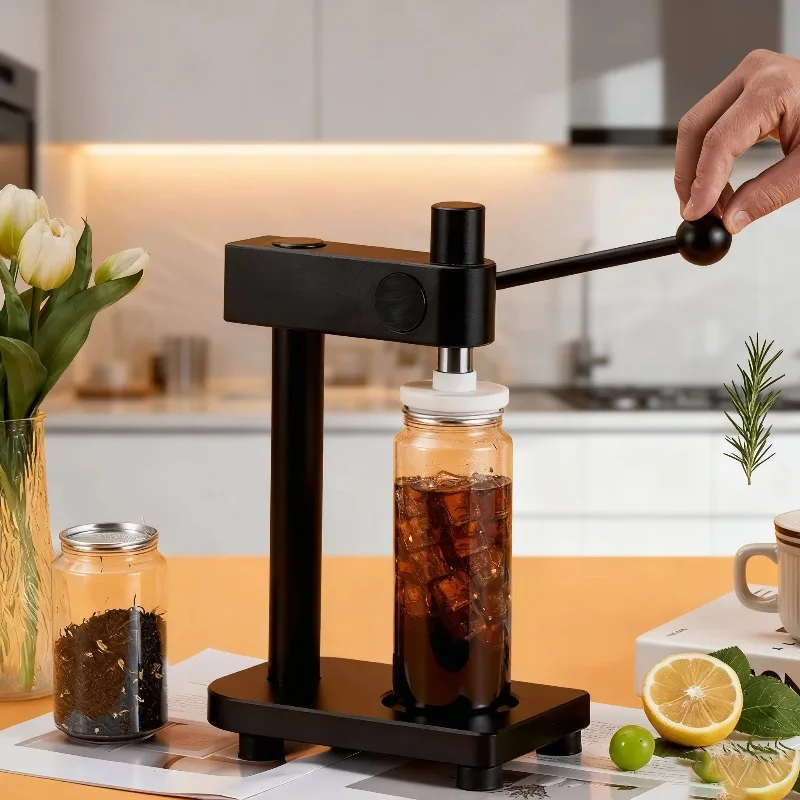 High Quality Canned Sealer Juice Lemon Tea Adjustable Beverage Manual Pet Canned Sealer Manual