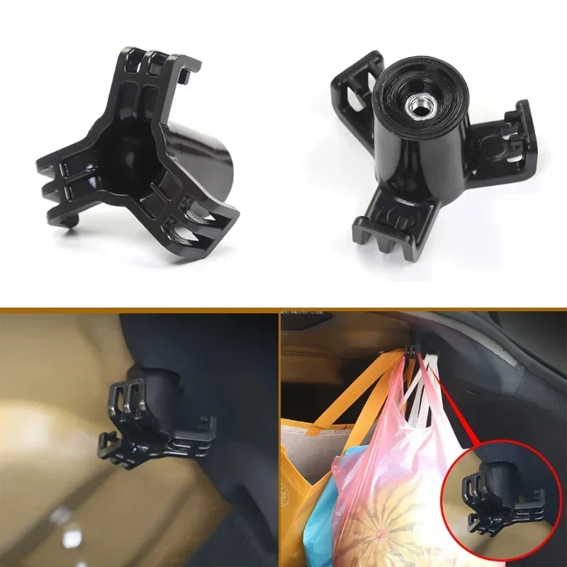 Trunk Hook Car Pendant Trunk Grocery Bag Hook Luggage Compartment Glove Bag Hook For Tesla Model 3 car interior