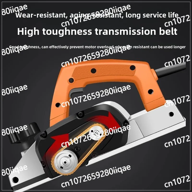 220V Electric Wood Planer with Adjustable Depth Control Lightweight Electric Planer for Woodworking Household