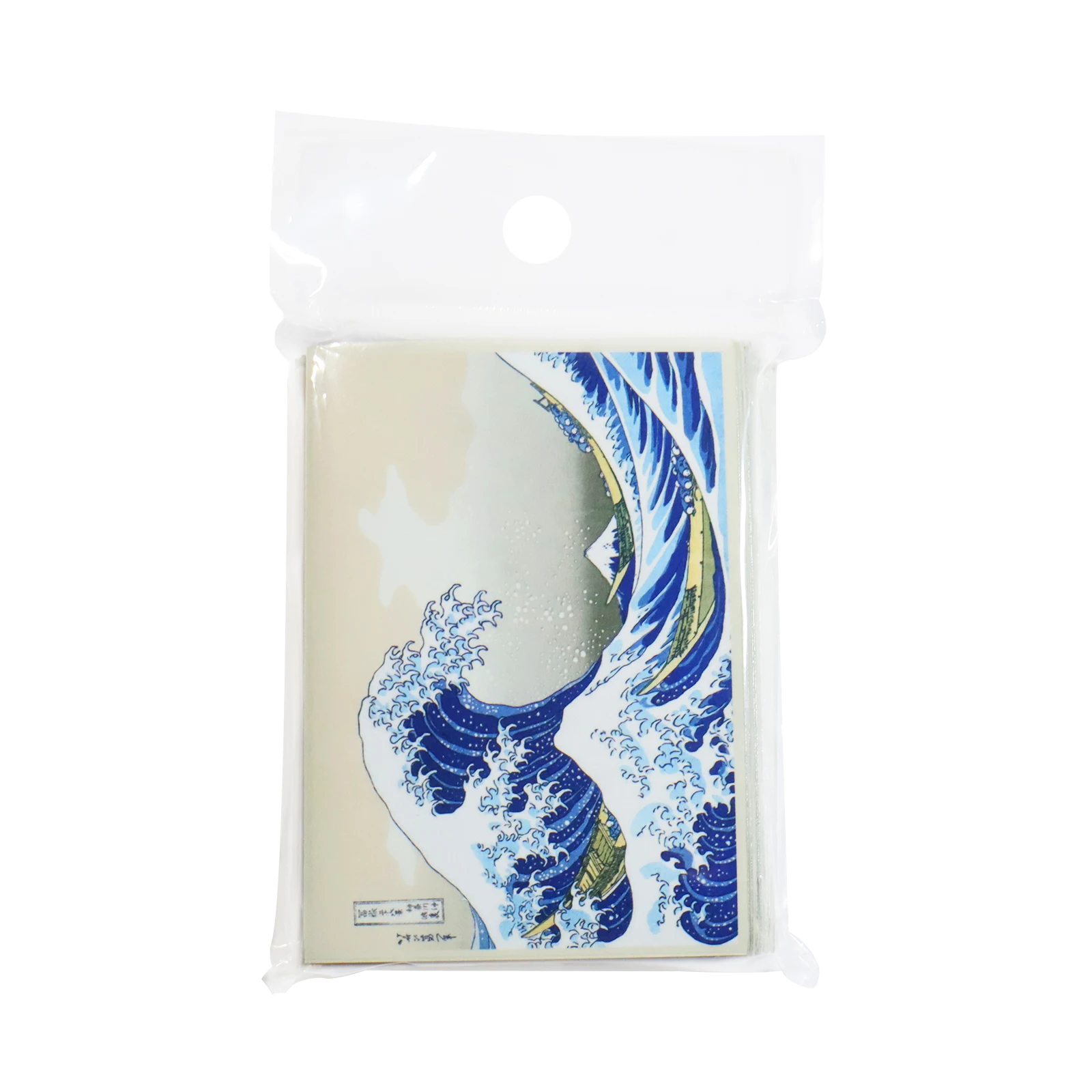 Yu-Gi-Oh Card Sleeves  Artwork The Great Wave off Kanagawa Covers Color Protector Card Shield Japanese Small Sized Gaming Cards