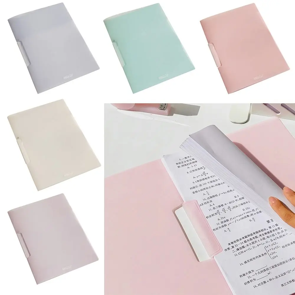 Archives Bag PP Clipboard A4 หมุนด้านข้างเปิดหัวเข็มขัดแฟ้มโฟลเดอร์แฟ้มกระเป๋า