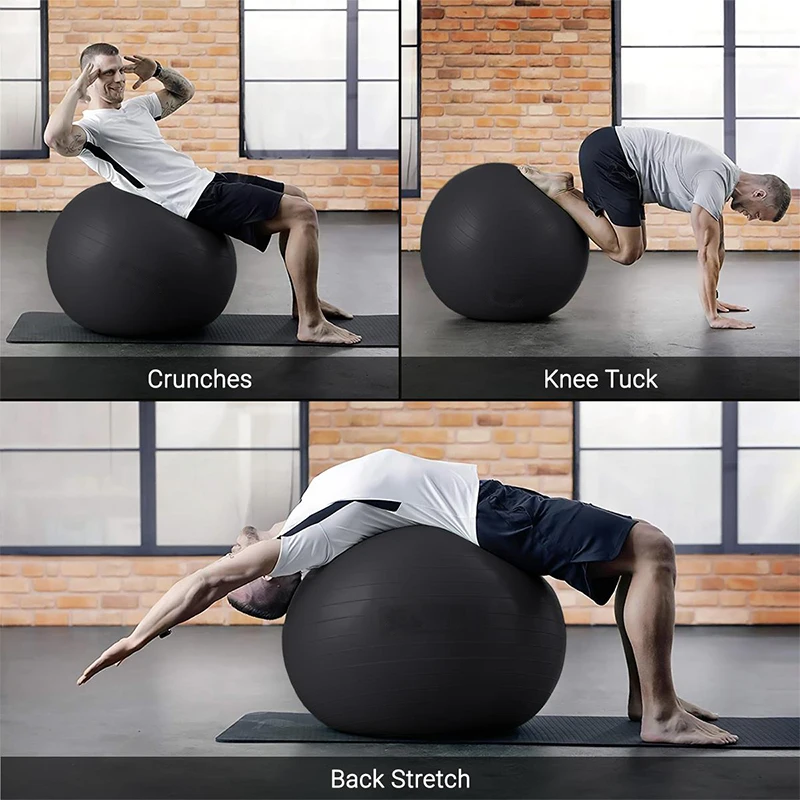 65/75/85cm Fitness Yoga Balance Ball Exercises for Pregnant Women Rehabilitation Home Fitness Equipment Yoga Pilates Accessories