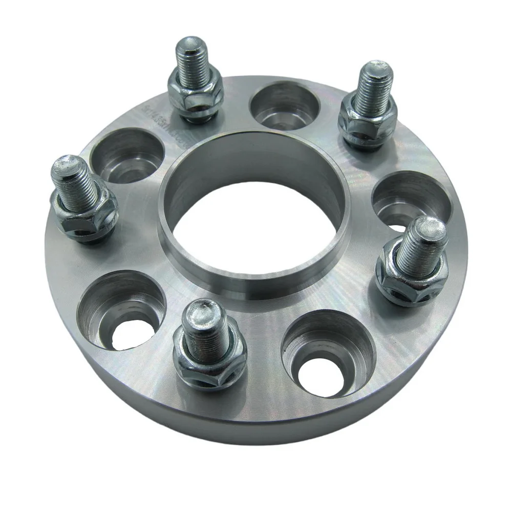 

1 Piece 5X4.5 5x114.3 Forged Aluminum Wheel Spacers 25mm 1 Inch M12X1.25 Nuts for Nissan 350Z 370Z 300ZX Infiniti G35 G37