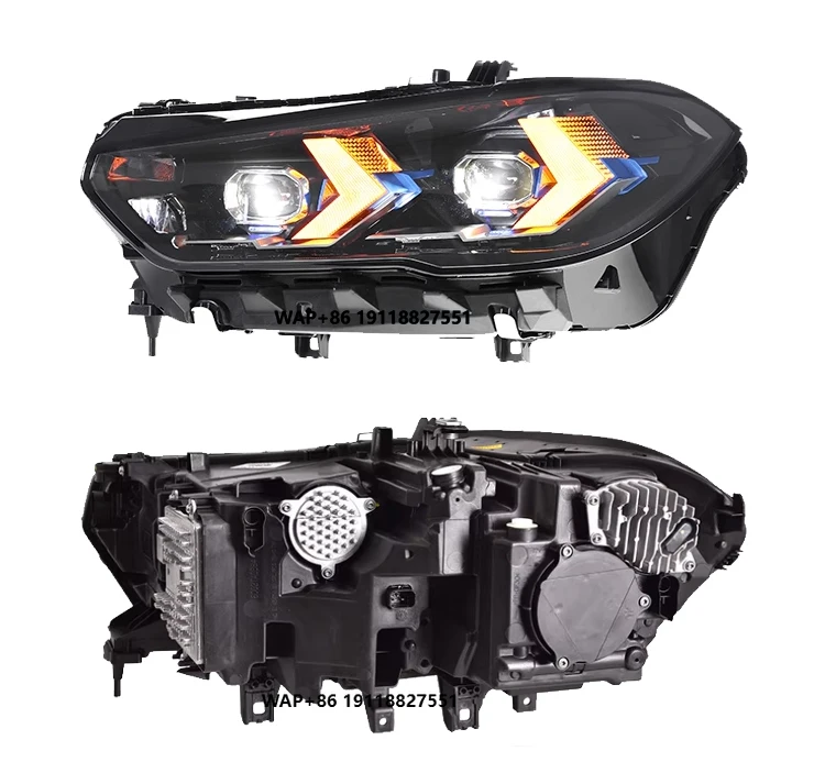 

MJ foX5 G05 Головный фонарь 2019 2022, передний фонарь Plug and Play, новый светодиодный налобный фонарь, фары DRL в сборе