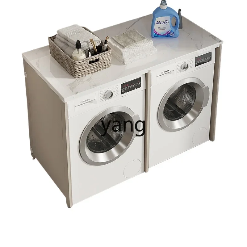 YJQ  washing machine protective cover washing and drying set significant other dual position rock slab rack combination
