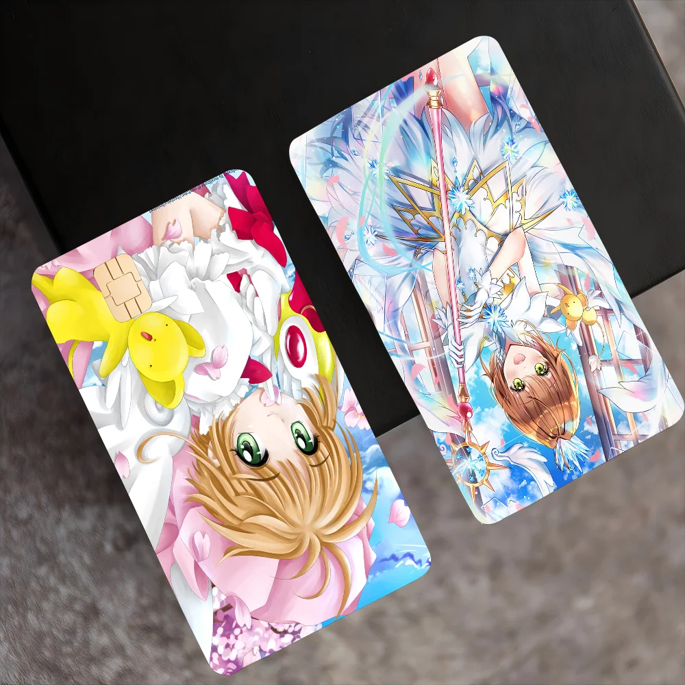 Card Captor Sakura Anime Cartoon Aufkleber Film Haut für Kreditkarte Debit Bank Bus Karte