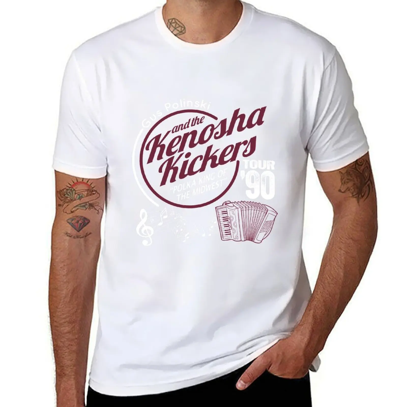 Gus Polinski and the Kenosha Kickers T-Shirt Clothing valentines clothes mens shirts graphic tee