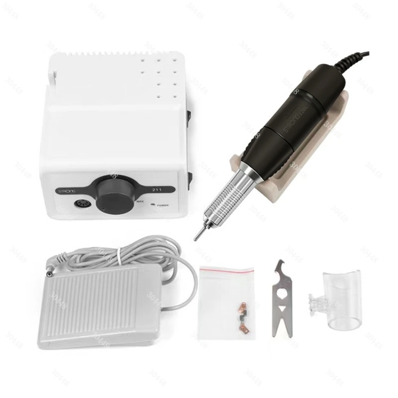 

Профессиональная электрическая машинка для маникюра - высокоэффективный аппарат Strong211 для снятия гель-лака и маникюра.