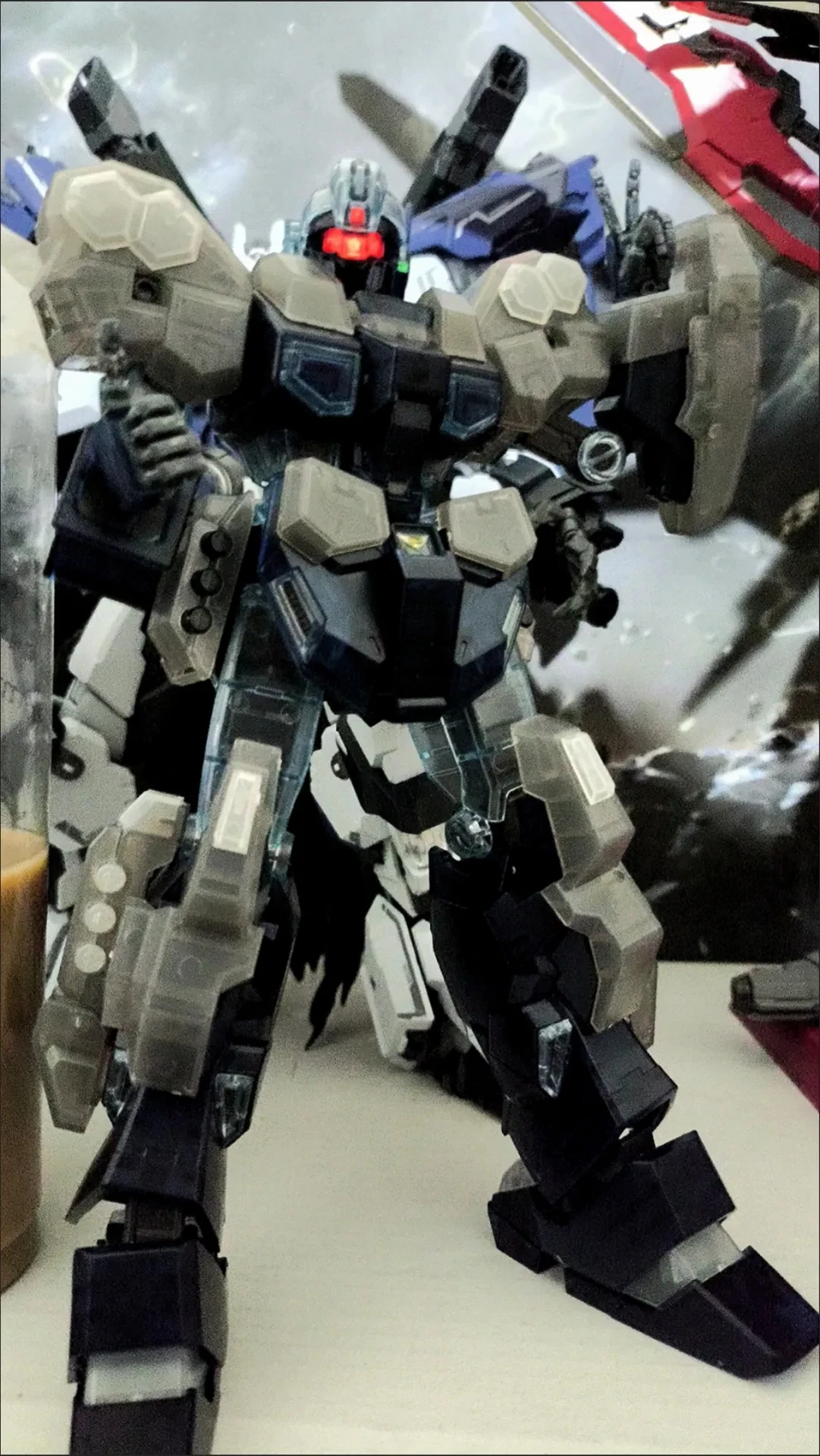 Daban 6641 MG 1/100 Jesta Cannon الجمعية أطقم منمذجة لون شفاف عمل الشكل نماذج بلاستيكية أطقم جمع اللعب الهدايا #4
