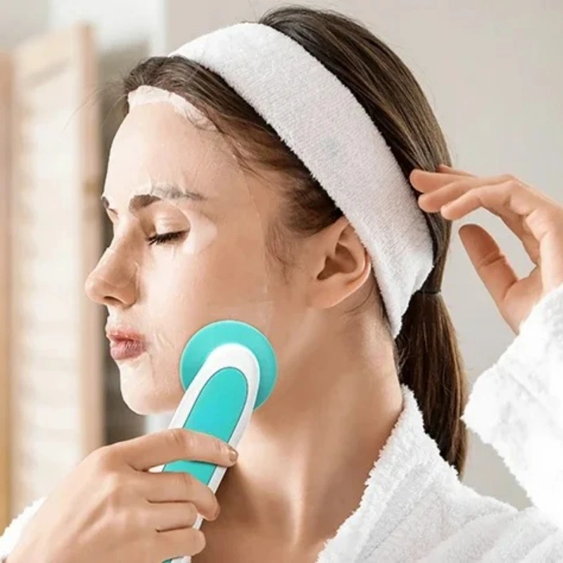 Ice Roller Beauty Salon Facial อุปกรณ์ประคบน้ําแข็งบ้านนวดน้ําแข็งค้อนสแตนเลสอุปกรณ์ประคบเย็น Jade Roller ของขวัญ