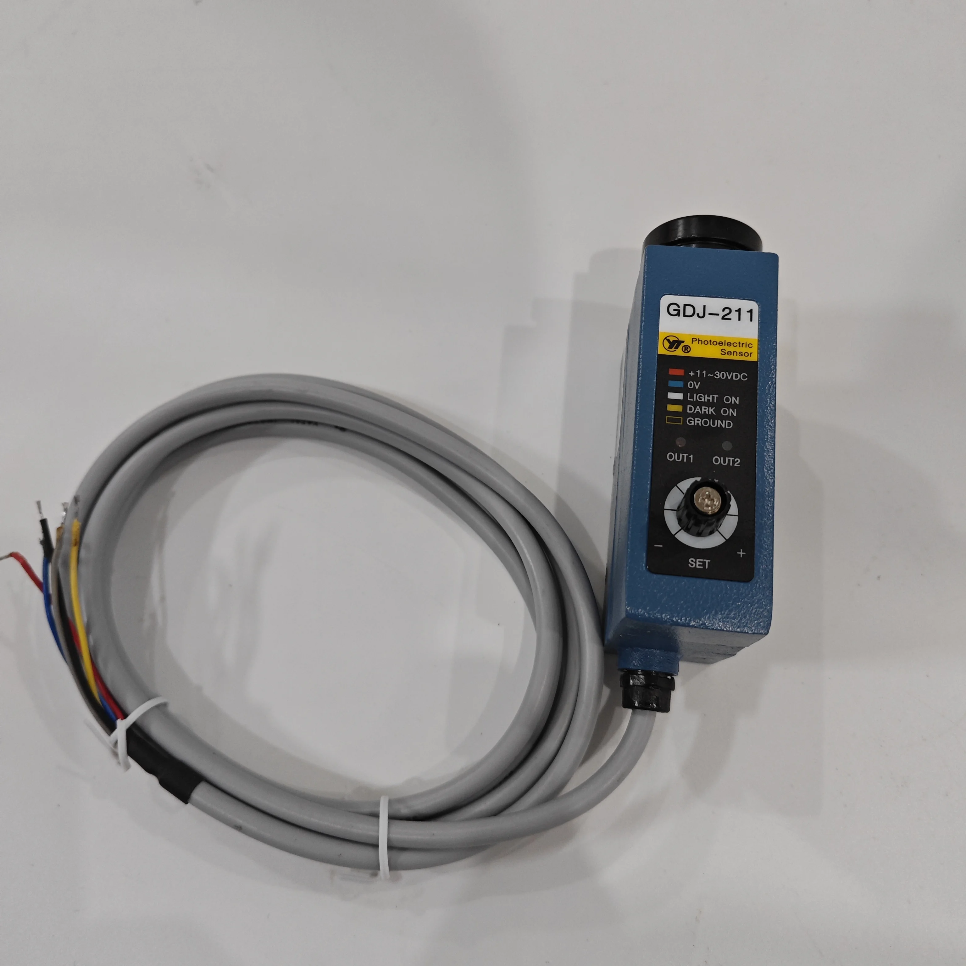 

GDJ-211 Color Mark Sensor Photo Eye GDJ211BG | Bag Making Machine Photoelectric Sensor Detector