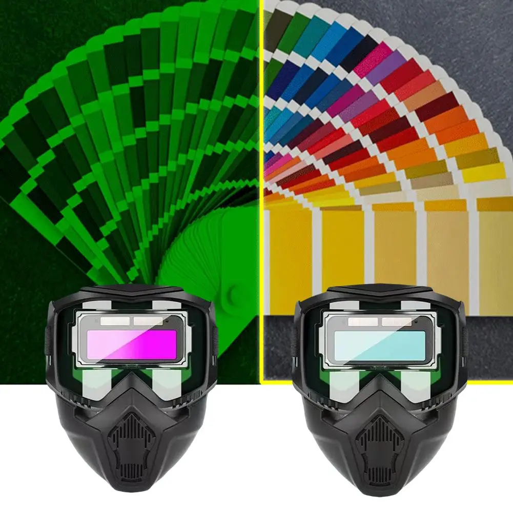 Head-mounted Professional Automatic Welding Mask Goggles Light Filter Anti-glare Welding HelmetEquipment Protective Mask