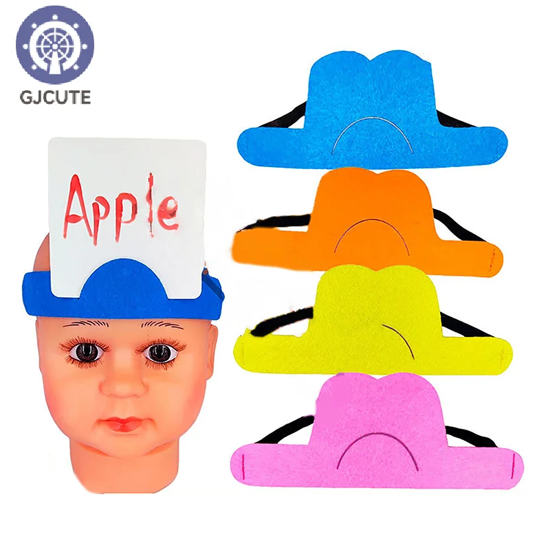 3-pack Classroom Cosplay Quick Answer Game Props: Plastic Headbands - view 3