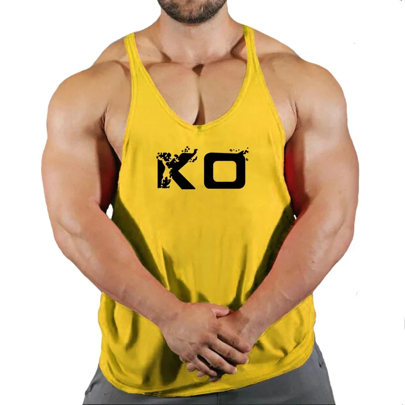 

Men's Clothes Bodybuilding and Fitness Stringer Singlet Singlets Gym Shirt Man Brand Top Gyms Clothing Tank Vest Sportswear Tops