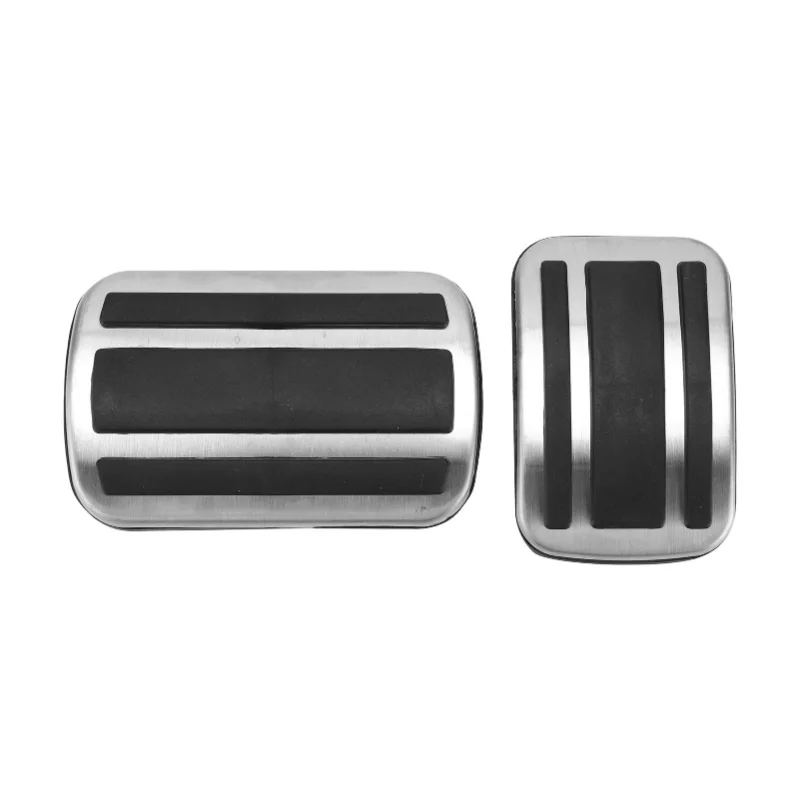 

2pcs Accelerator Pedal Brake Footrest Pad Aluminum Alloy Replacement For Peugeot 308S 308 408 4008 5008