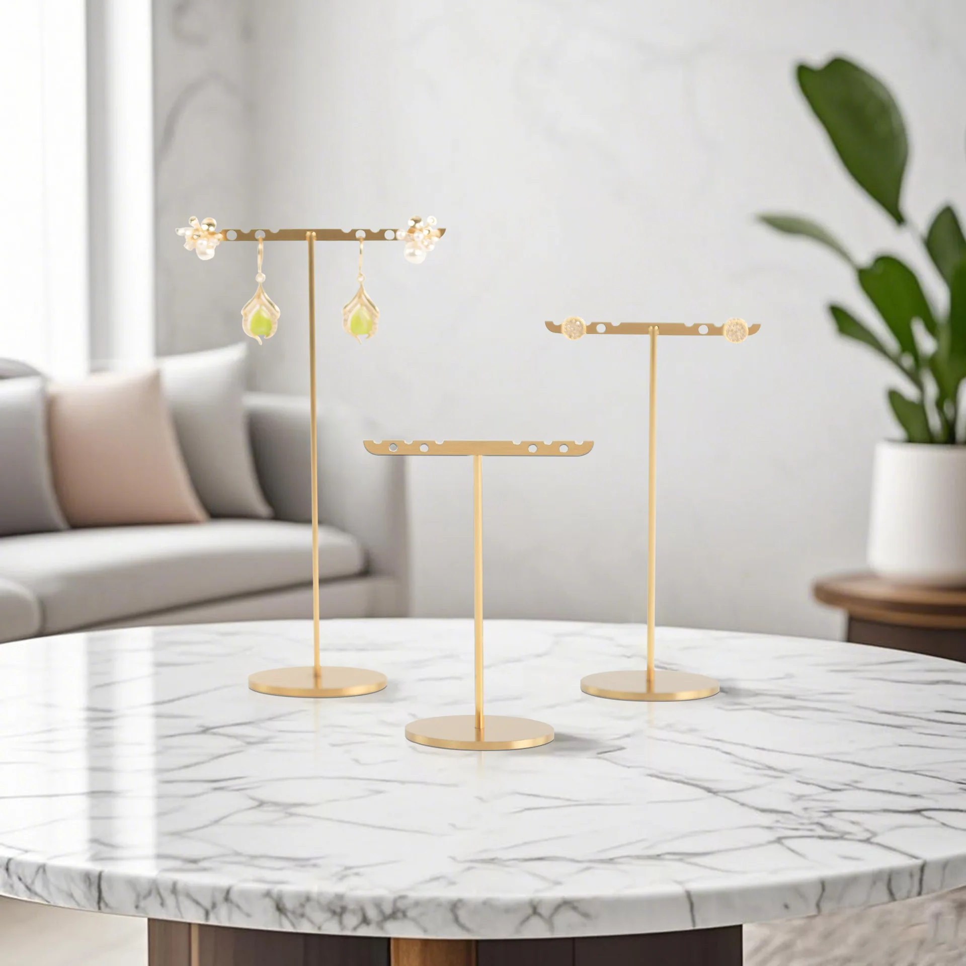 

Jewelry Rack Metal Jewelry Display Props Ornaments Earrings Bracelets Pendants Jewelry Showcase Counter Decoration Display