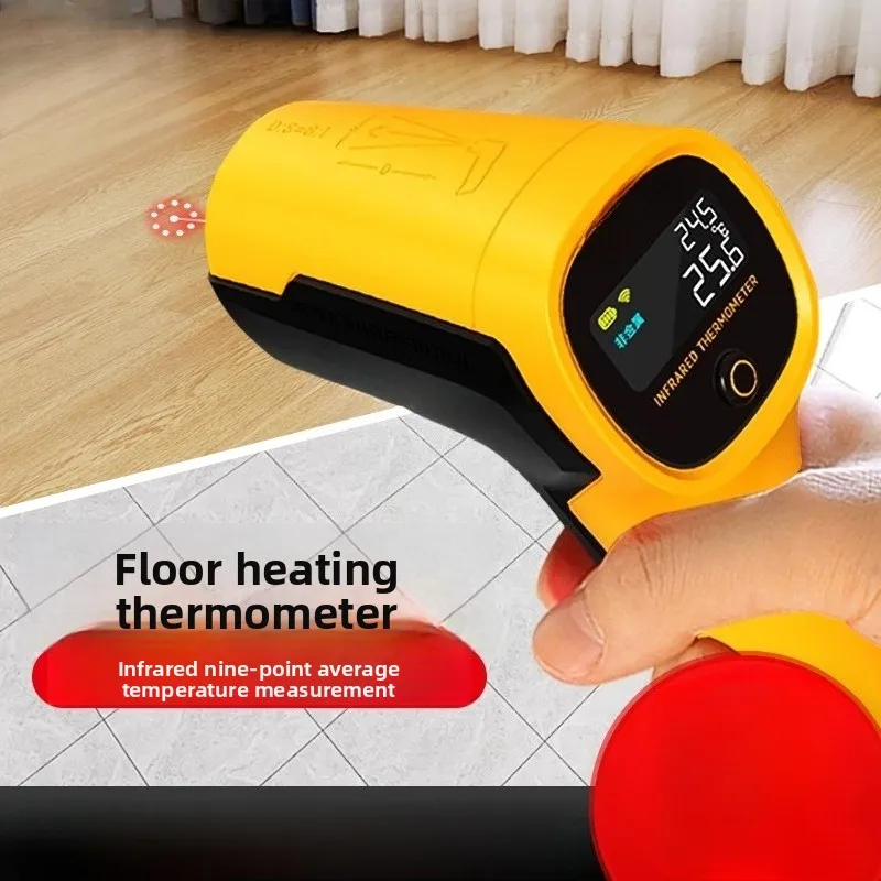 

Термометр для подогрева пола, пистолет, инфракрасный термометр, высокоточный портативный бытовой термометр