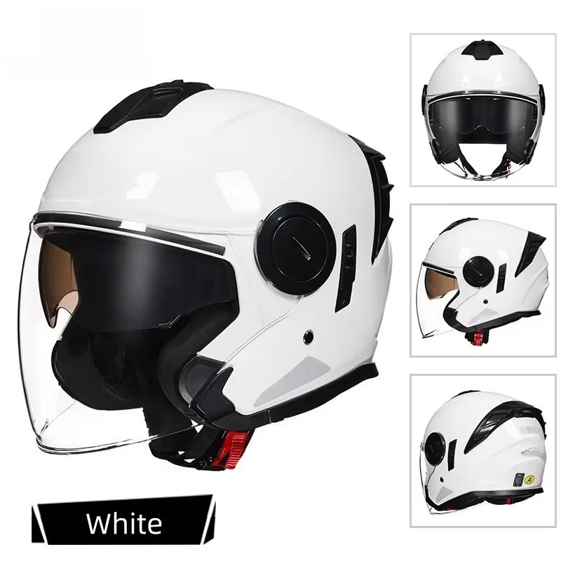 

Full Face Helmet Motorcycle Half Face Motorcycle bluetooth Head Protector Sunscreen Lens Anti UV Helmets